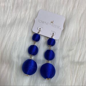 Stitch Fix Towne & Reese Triple Ball Drop Earring